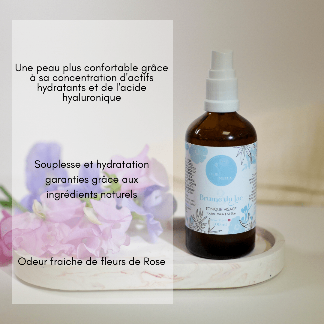 La Brume du Lac : Tonique Astringent & Hydratant - OlieNeela