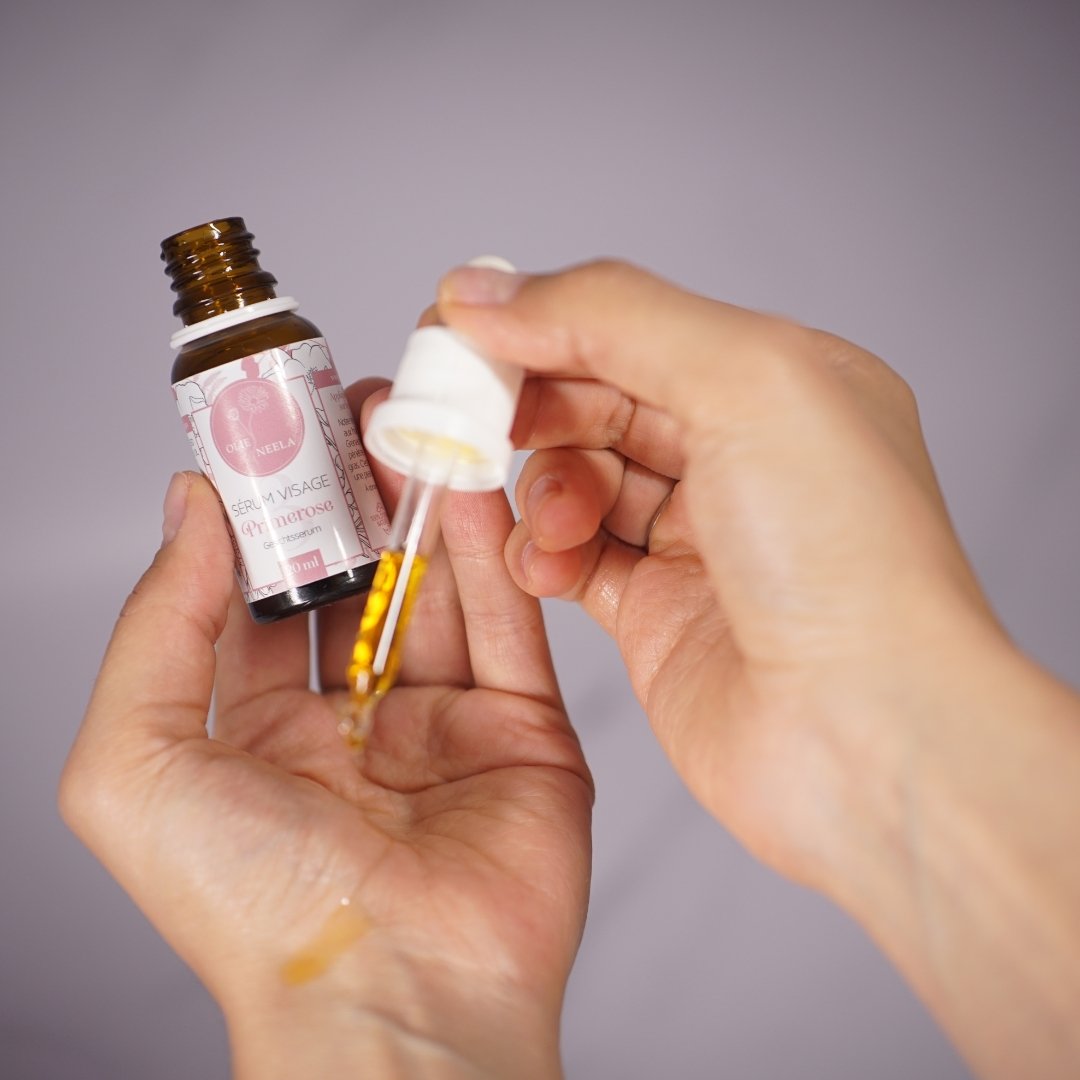 Sérum Primerose -Peau Sèche & Déshydratée - Rosier Sauvage & Grenade - OlieNeela