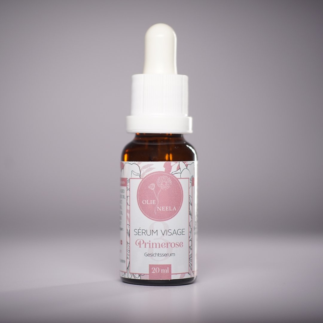 Sérum Primerose -Peau Sèche & Déshydratée - Rosier Sauvage & Grenade - OlieNeela