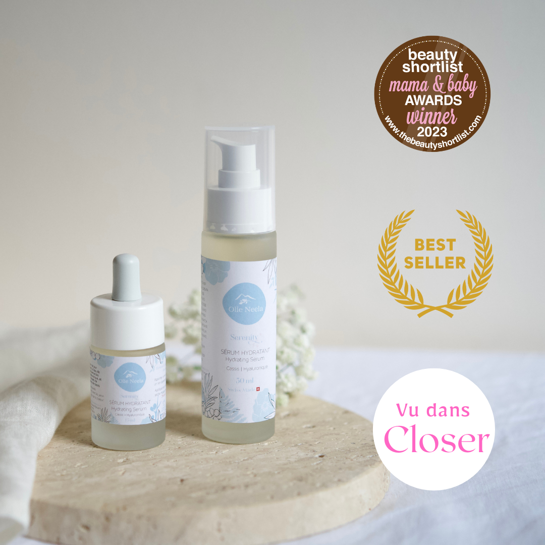 Serenity - Sérum Repulpant -Hydratant Acide Hyaluronique & Rose de Damas Bio
