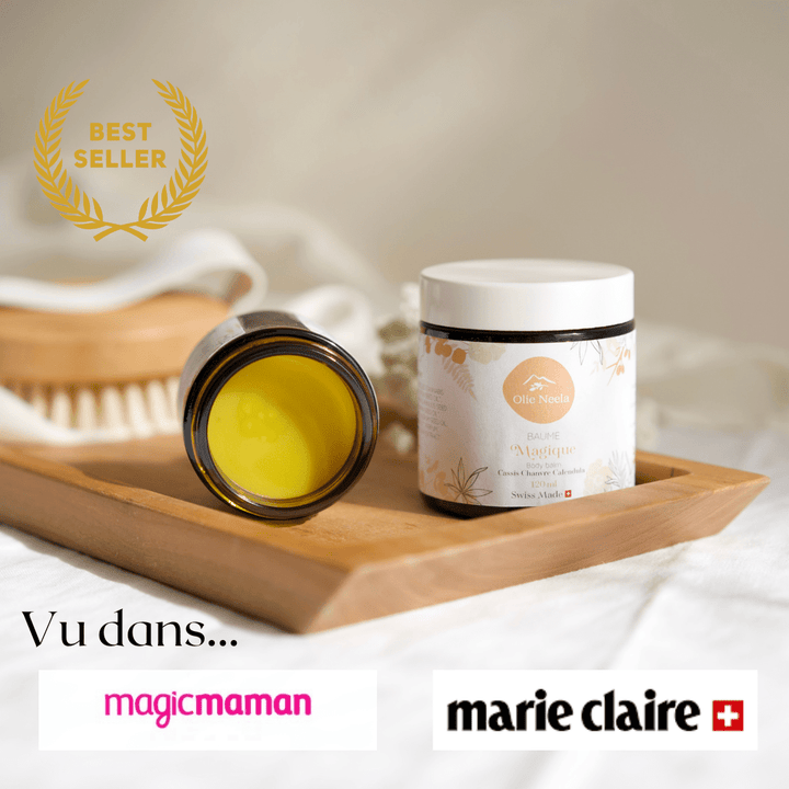 Baume Magique - Peau très sèche - Cassis Chanvre Calendula - OlieNeela