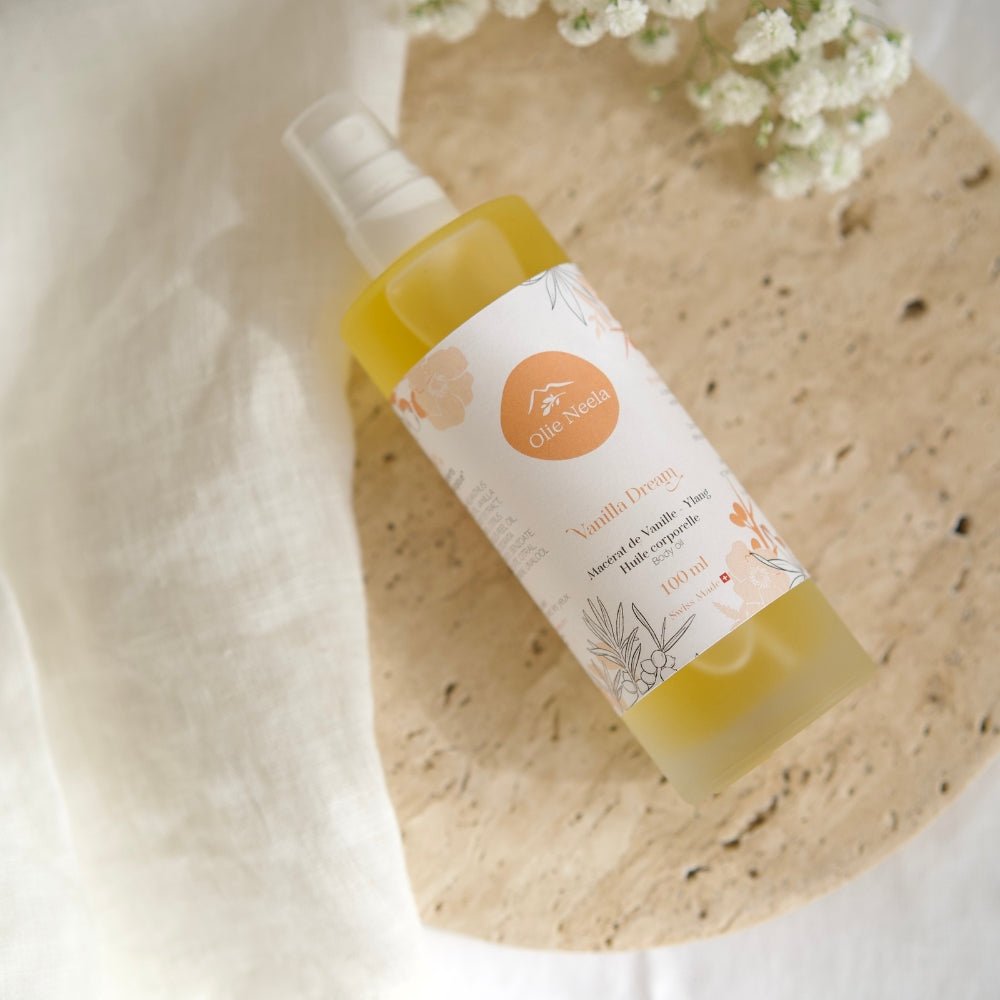 Huile sèche Corps Vanilla Dream - Vanille Ylang Ylang - OlieNeela