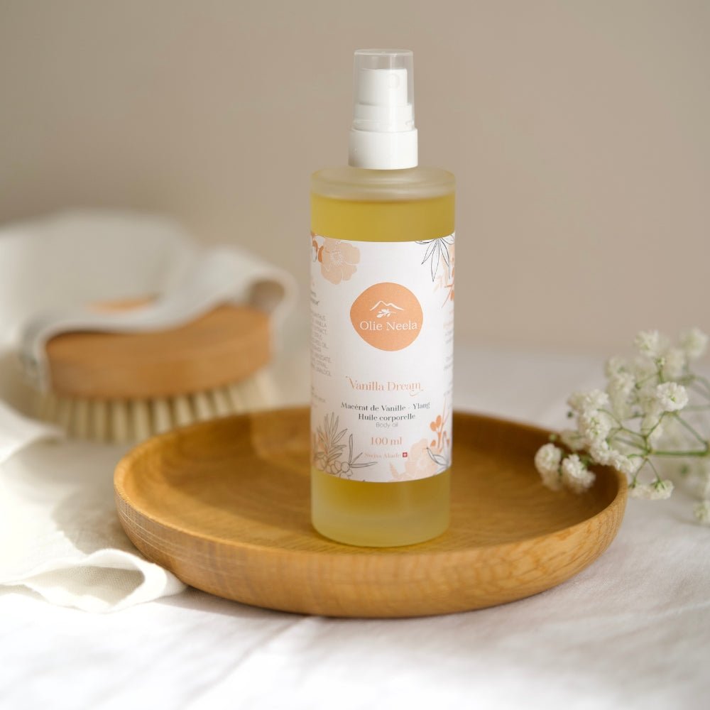Huile sèche Corps Vanilla Dream - Vanille Ylang Ylang - OlieNeela