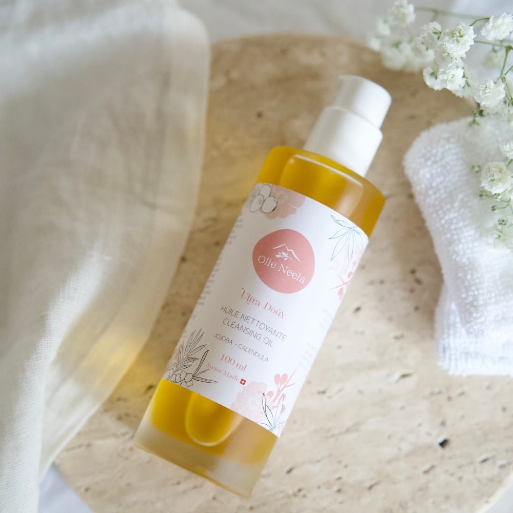 Routine Soin Visage - Rituel de Beauté Suisse - Peau Sensible - OlieNeela