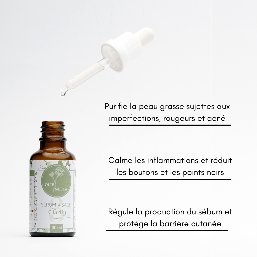 Sérum Peau Grasse - Acné - Imperfections - OlieNeela